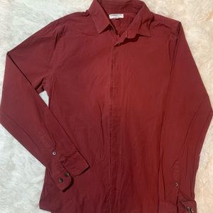 red express button down dress shirt